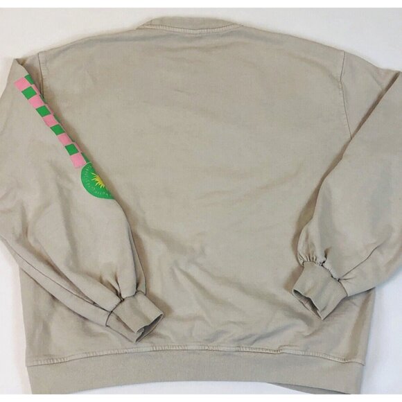 Urban Outfiters UO Beautiful Existence Crewneck Sweatshirt Small Medium S/M - Picture 9 of 10